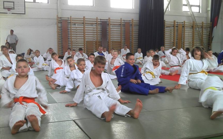 Országos judo edzőtábor - dombóvári részvétellel