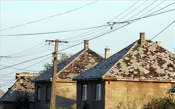 Jégeső, villám, zivatar - Károkat okozott a vihar Borsodban